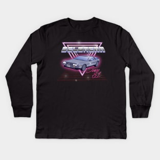 Delorean '81 Kids Long Sleeve T-Shirt